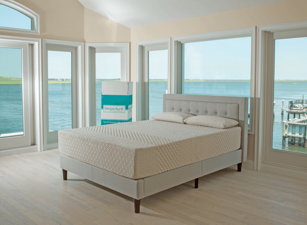 Bioposture Mattress with an ocean view