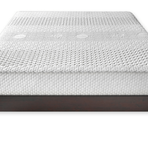 The BioPosture Mattress on a beautiful wood platform